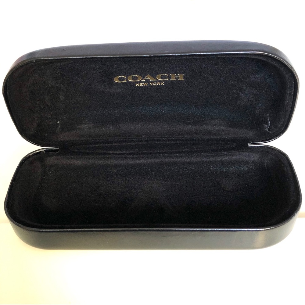 Coach Large Black Sunglass Glass Case